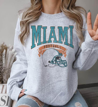 Vintage Football Sweatshirt